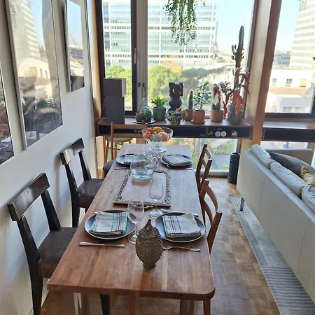 아파트 Montparnasse, Central, Comfortable, View, Ac 파리